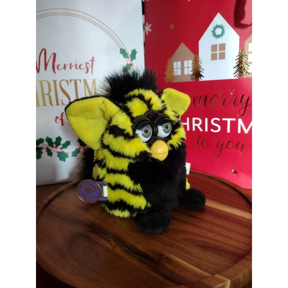 Furby Bumblebee with box- Vintage toy from 1998